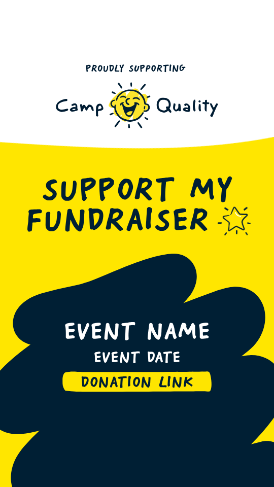 Camp Quality customisable social Story template one