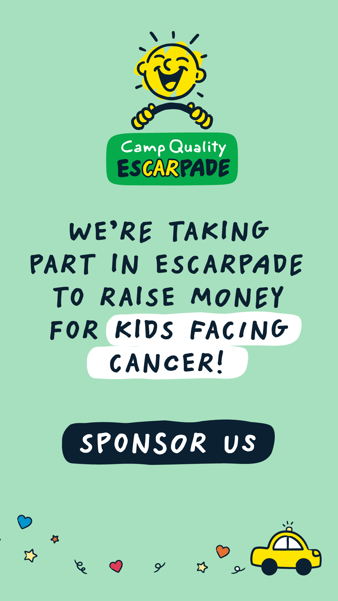 Sponsor Us - Story esCarpade