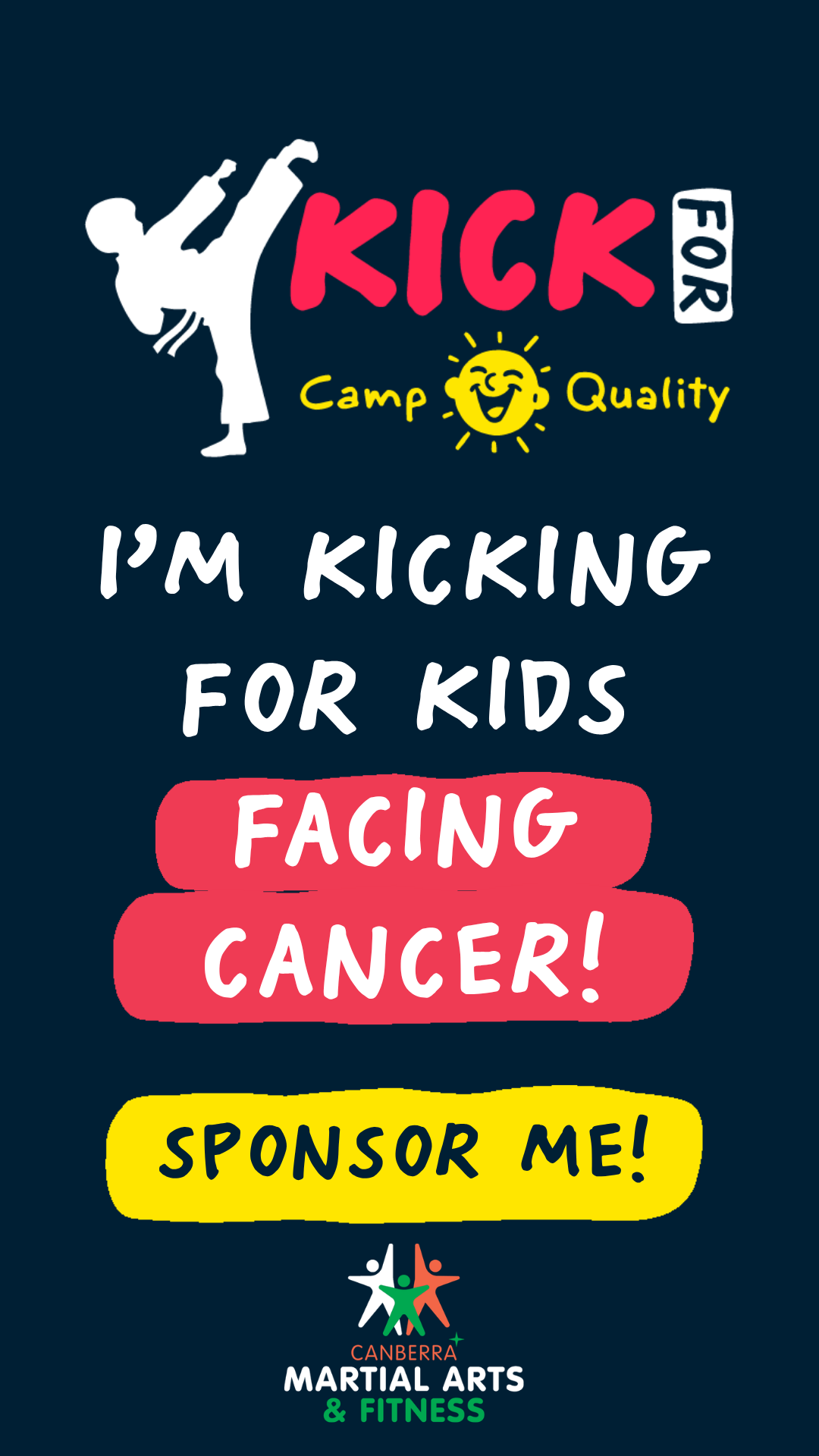 Kick for Camp Quality Social Story 1