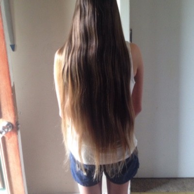 Camp Quality Hollys Hair Donation