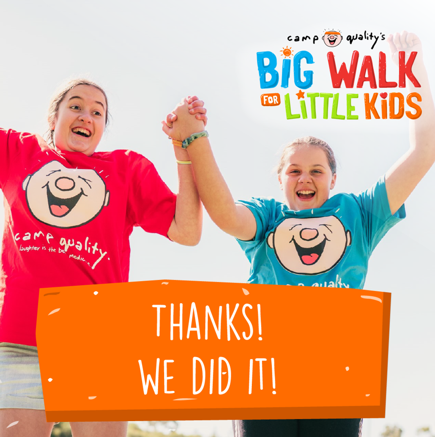 Social Post - Thank You - We Did It