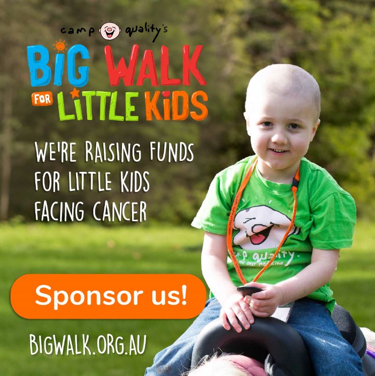 Social Post - We're Walking: Sponsor US