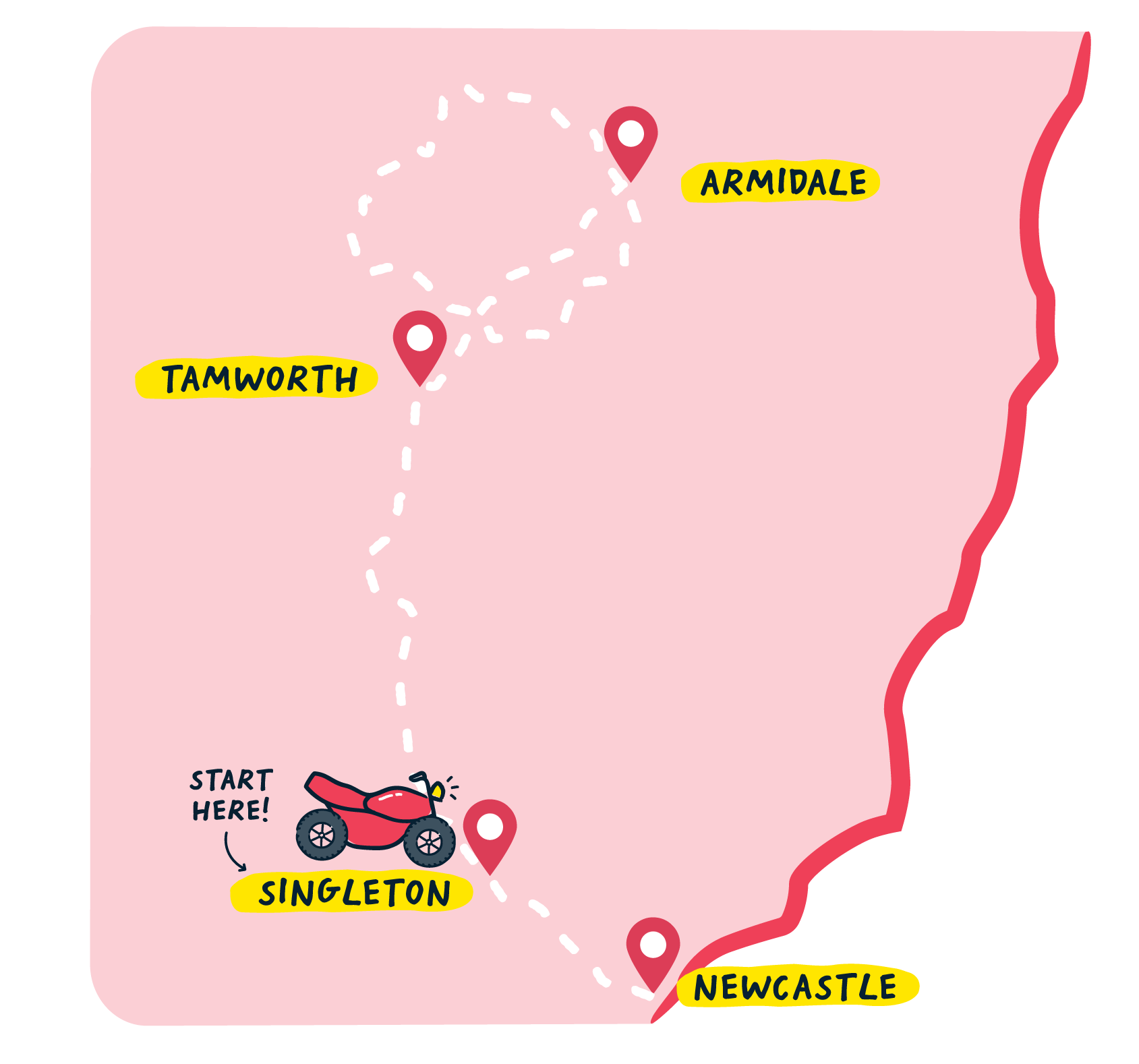 Adventure Route Map 2026