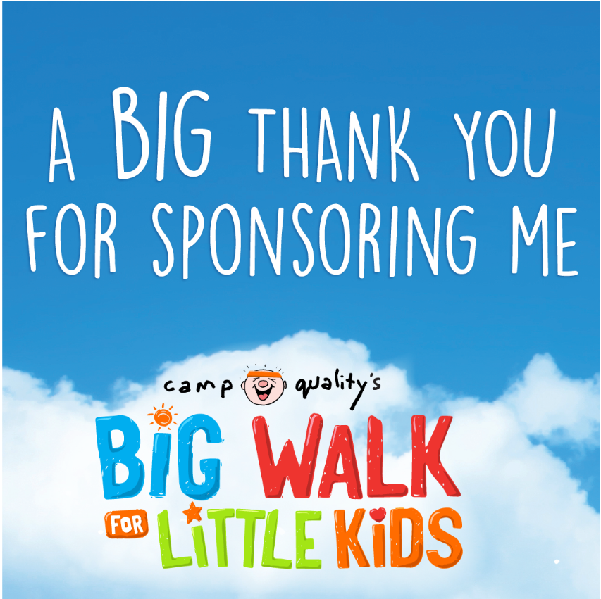 A BIG Thank you