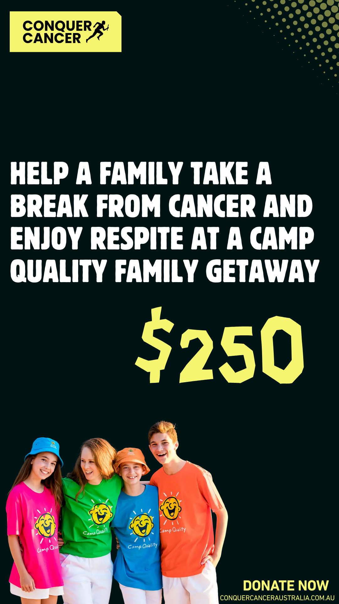 Story - Conquer Cancer - $250
