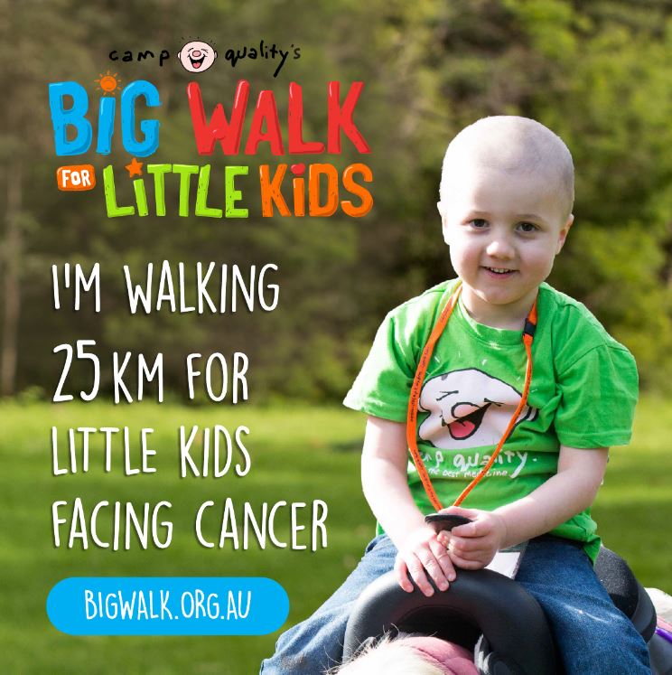 Social Post - I'm walking 25km